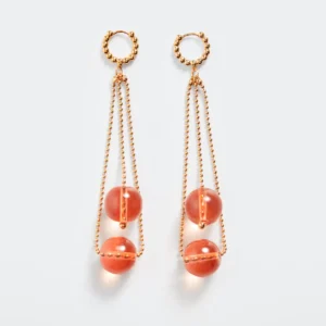 Hexa Spark Diamond Stud Earrings