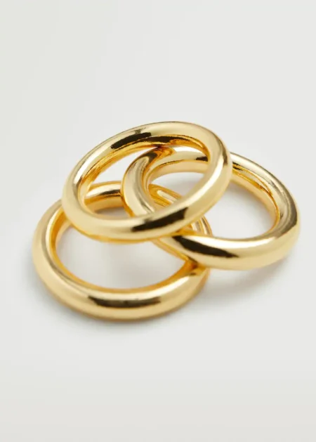 Golden Petal Gold Drop Earrings